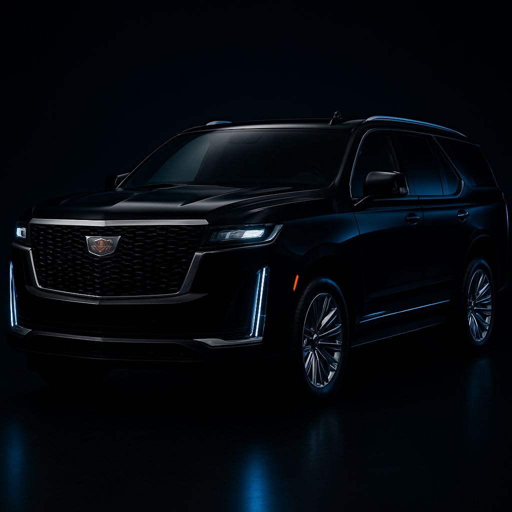 Luxury SUVs from the STRYDE chauffeur fleet